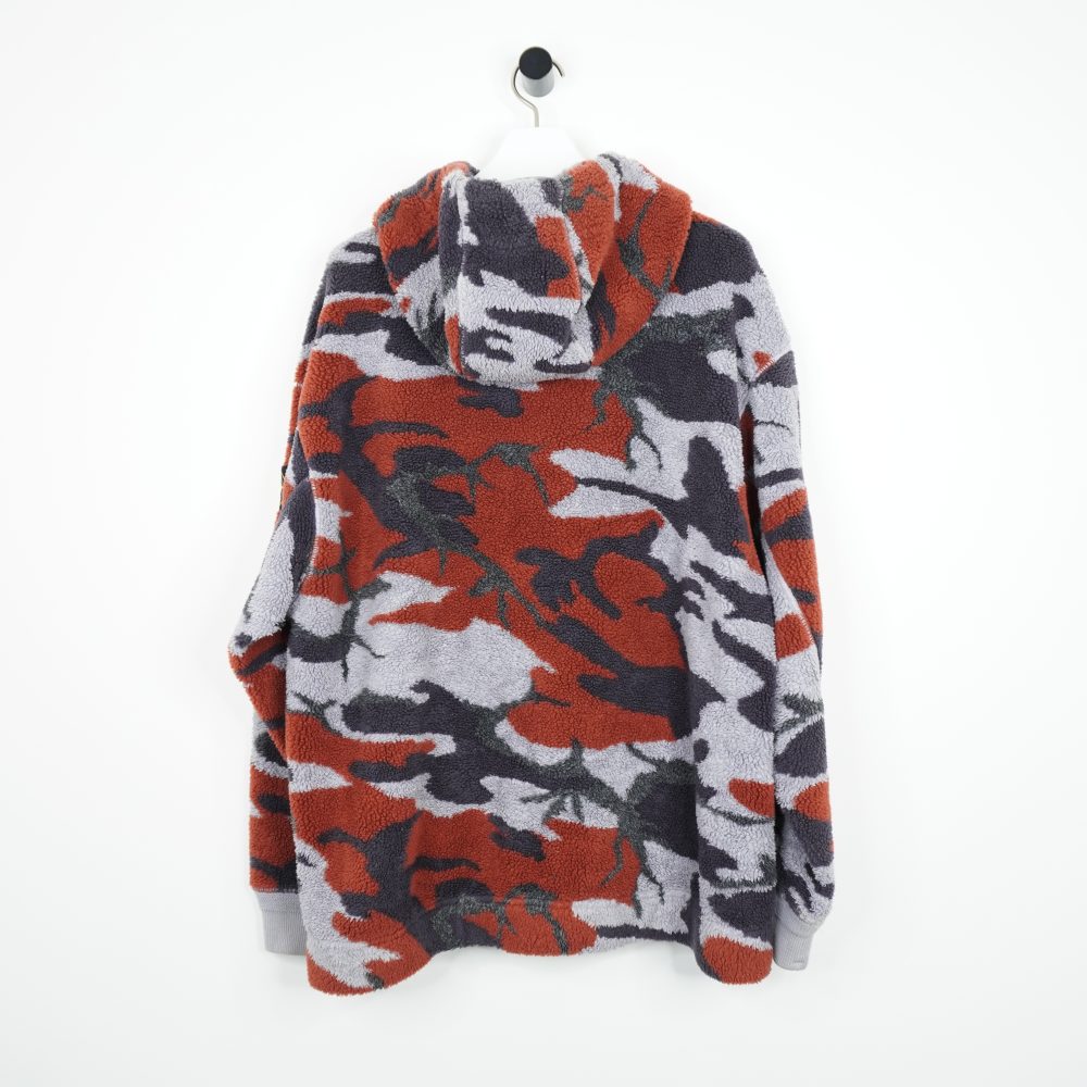 Stone Island Heritage Camo Teddy Hooded Fleece Sweat