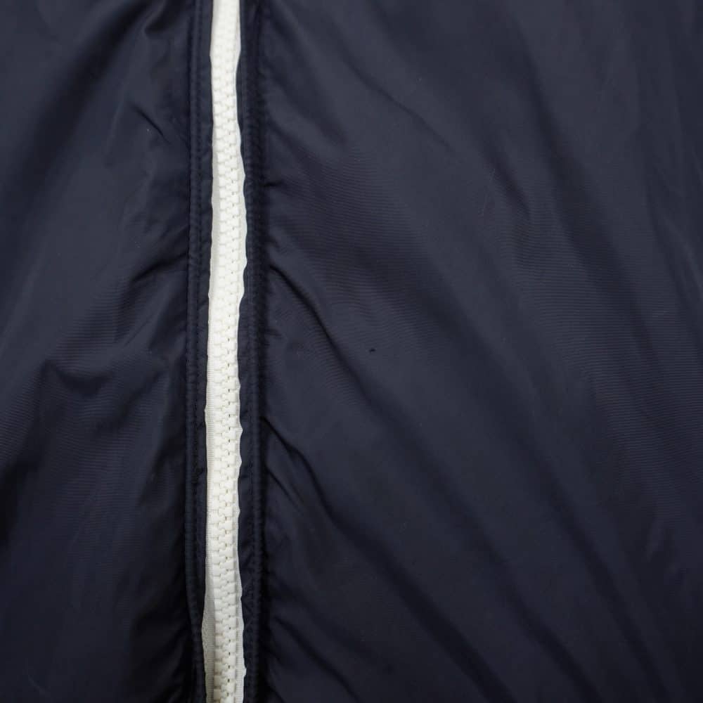 Moncler Navy Miroir Nylon Bomber Jacket | Common Cultured