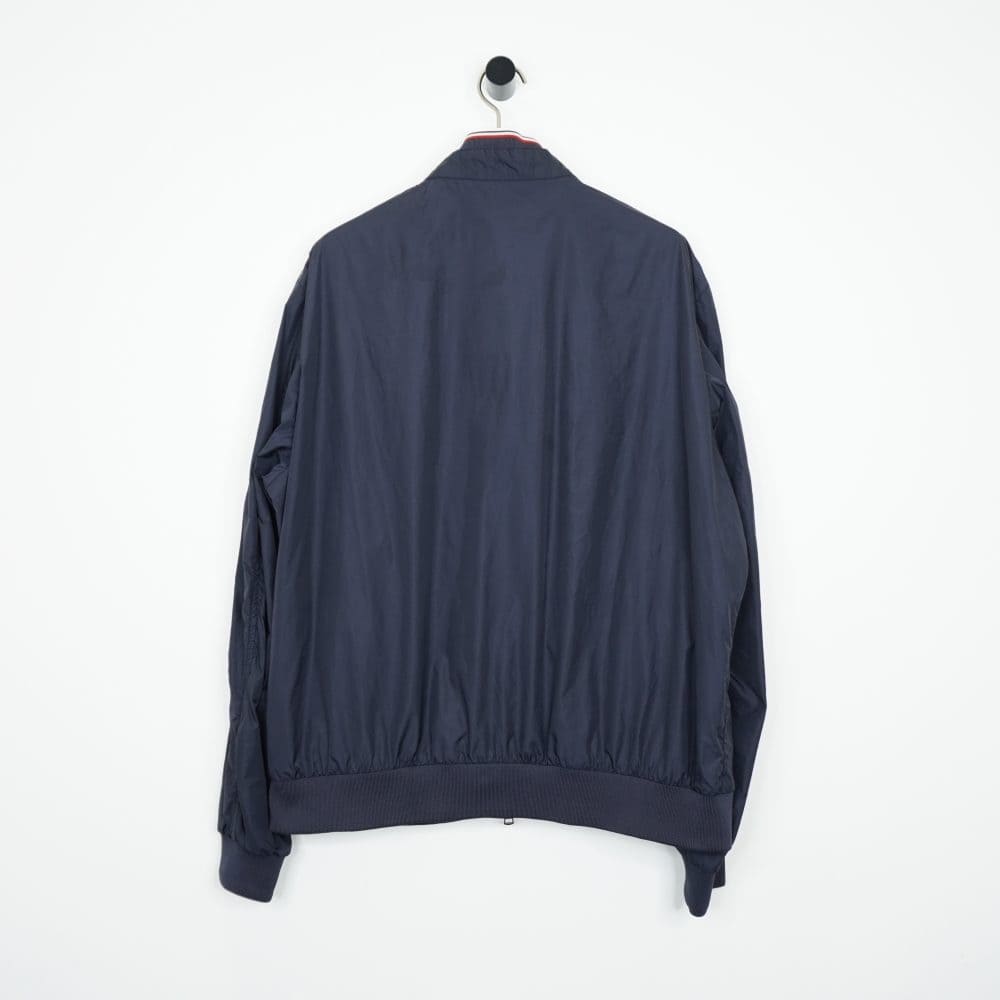 MONCLER MIROIR ネイビー ジップ ナイロンジャケット　4P100 MONCLER MIROIR ネイビー ジップ ナイロンジャケット 4P100