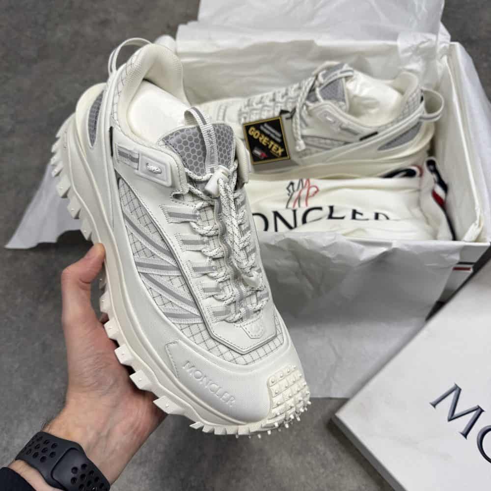 送料関税込み【MONCLER】Trailgrip Lite Sneakers in White Moncler 'Trailgrip Lite2' sneakers | Men's Shoes | Vitkac